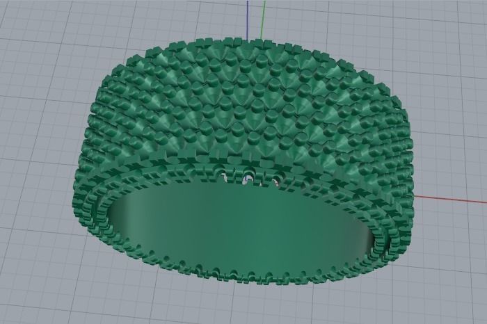 Ring Model 4838 3D print model_2