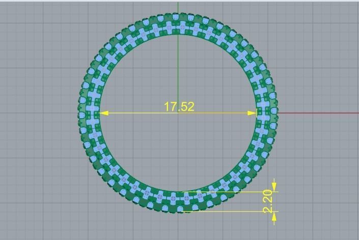 Ring Model 4838 3D print model_5