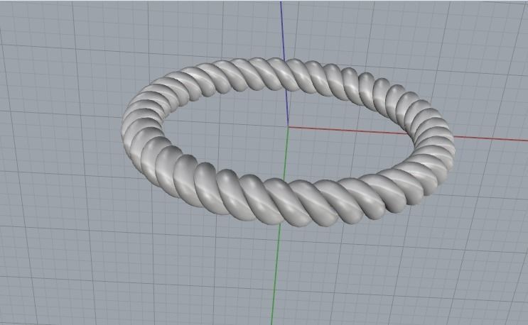 Ring Model 4834 3D print model_4