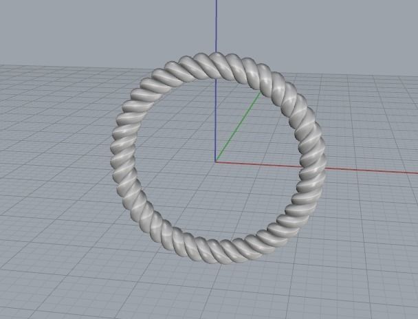 Ring Model 4834 3D print model_3
