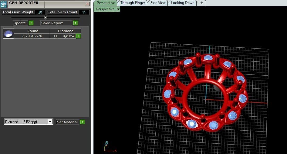 Round pendant Model 4833 3D print model_8