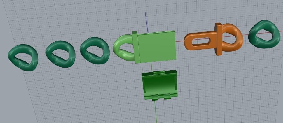 Chain Model 4831 3D print model_1
