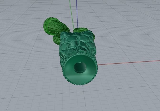 Snake bracelet lock Model 4829 3D print model_4