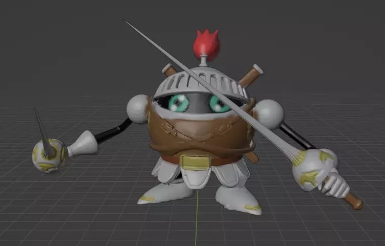 gladimon 3D print model_0