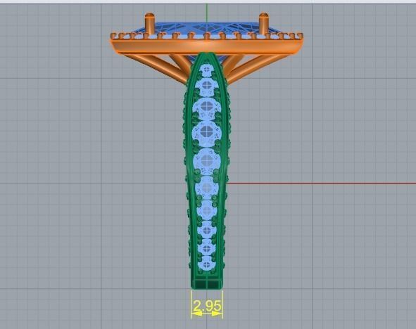 Marquise Ring Model 4921 3D print model_7