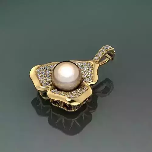 Flower pendant Model 4918