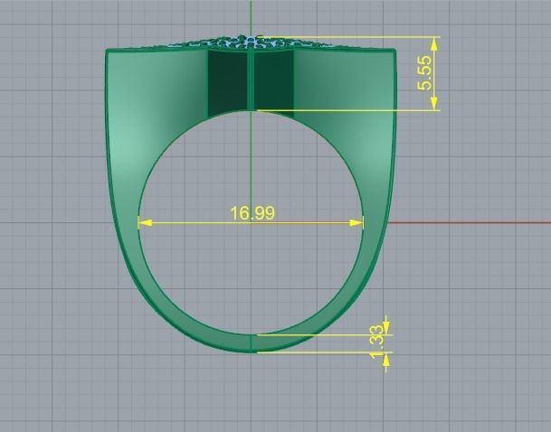 Ring star Model 4915 3D print model_5