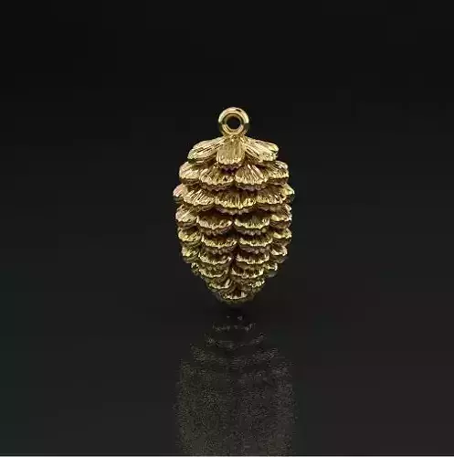 Pendant christmas tree pine Model 4900 3D print model