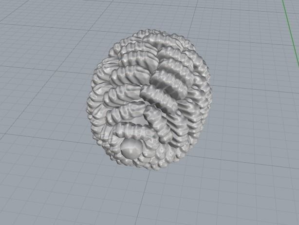Pendant christmas tree pine Model 4900 3D print model_5