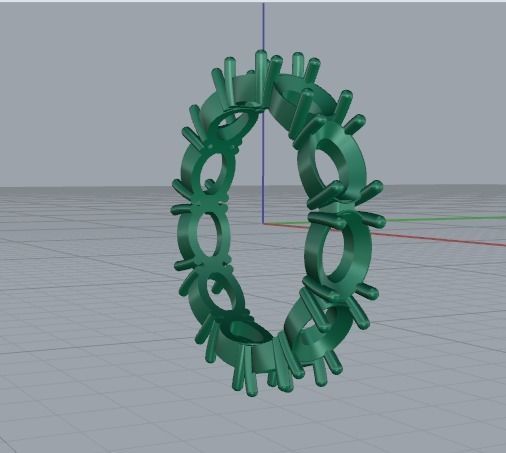 Ring Model 4899 3D print model_2