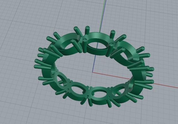 Ring Model 4899 3D print model_3