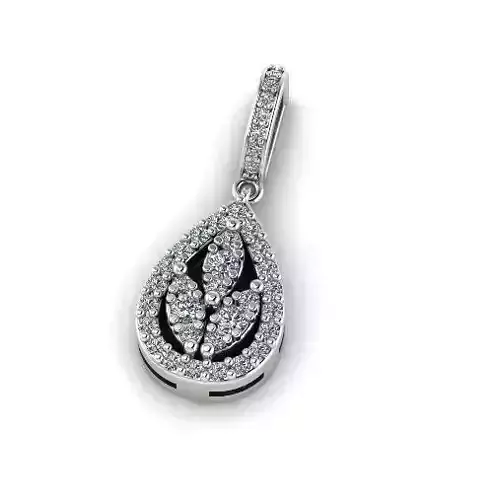 Pear pendant Model 4888
