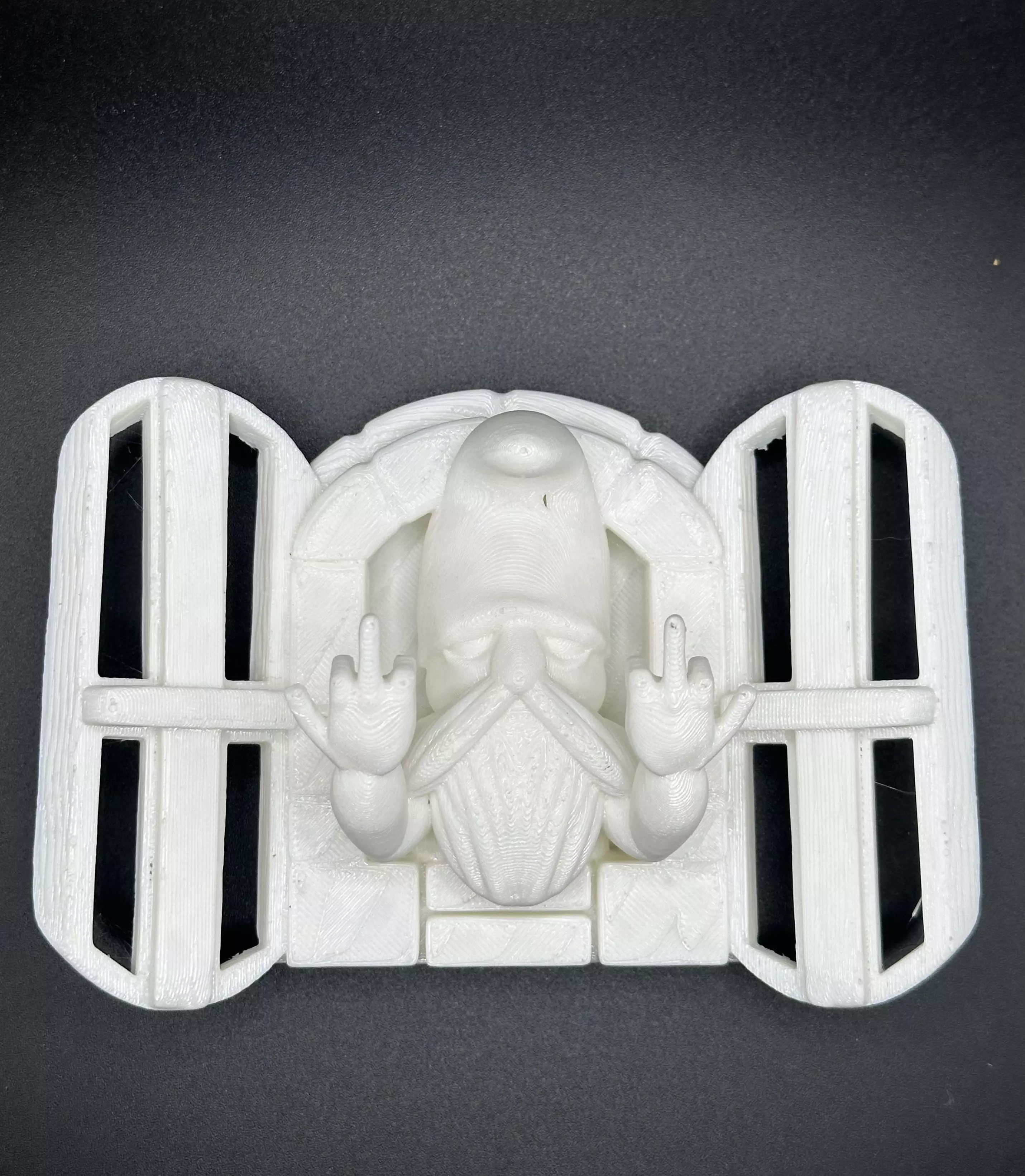 Happy window gnome 3D print model