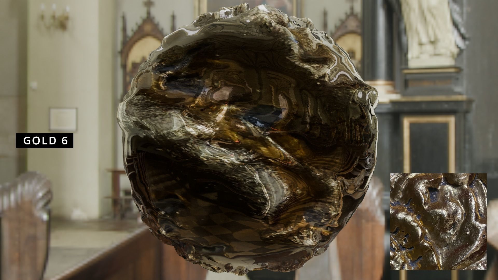 6 3K Gold PBR Textures Texture_6