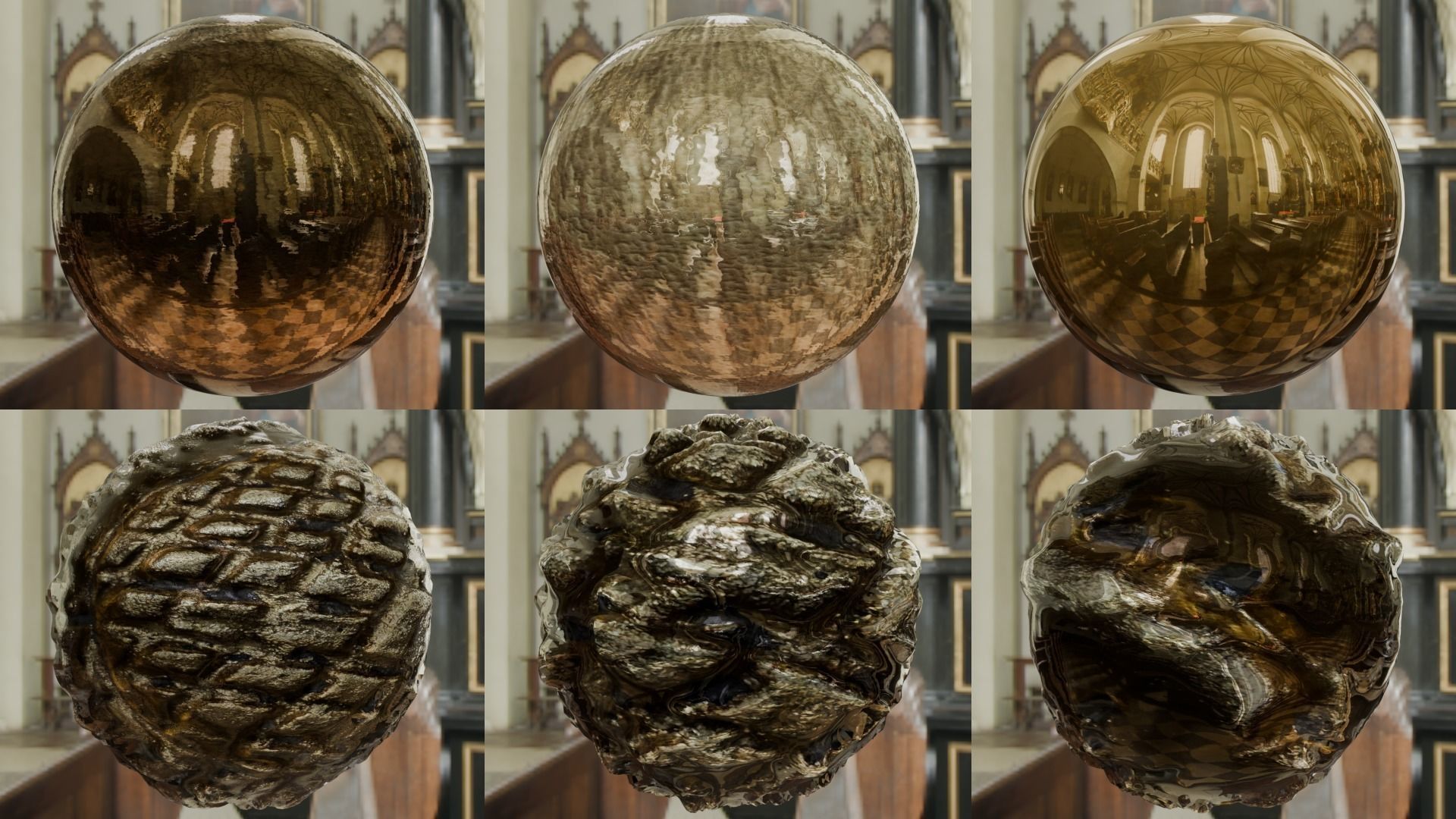 6 3K Gold PBR Textures Texture_7