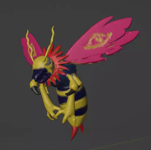 flymon 3D print model_0