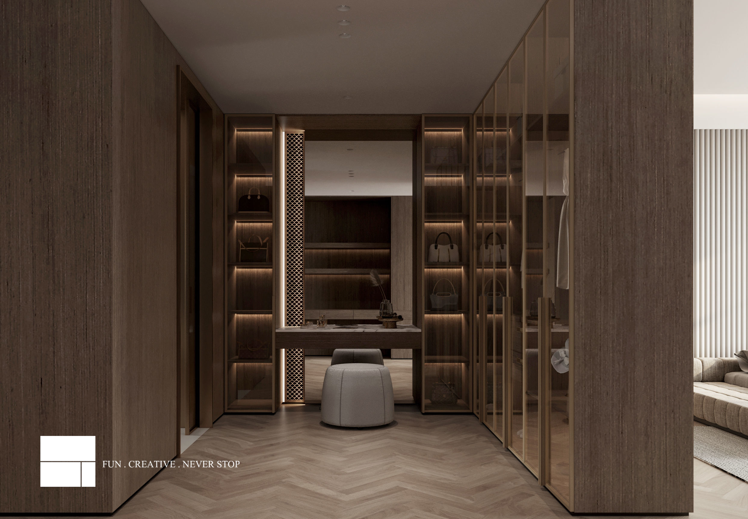 Ultra-Modern Home Interior 3D Model andCAD Drawings Suite 3D model_2