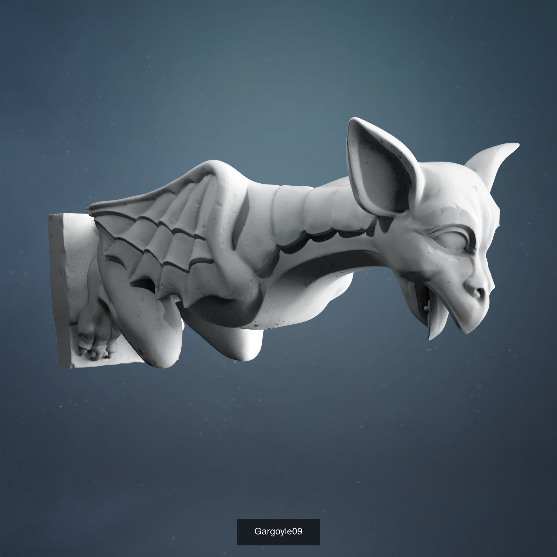 Gargoyles 3D Print Collection _9