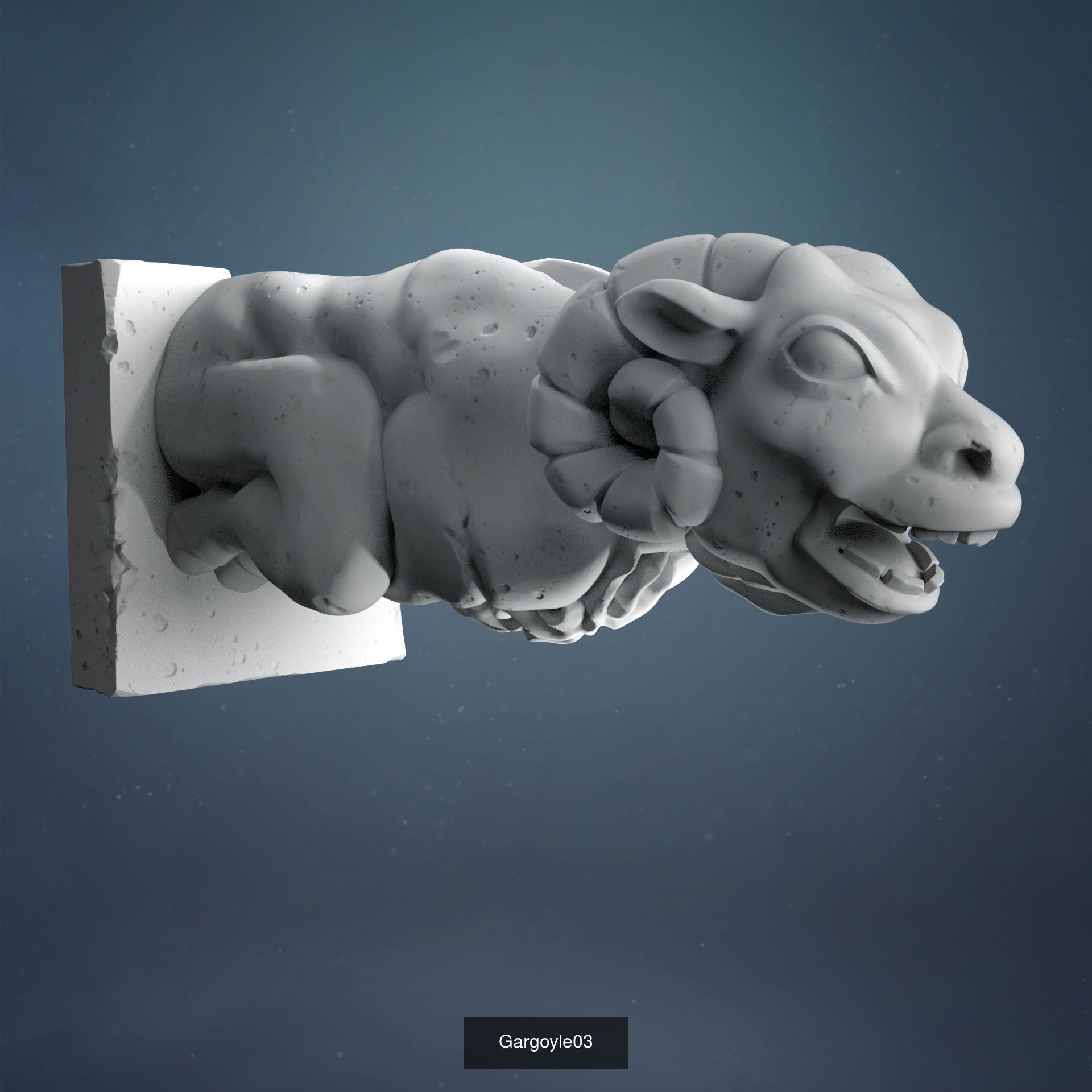 Gargoyles 3D Print Collection _3