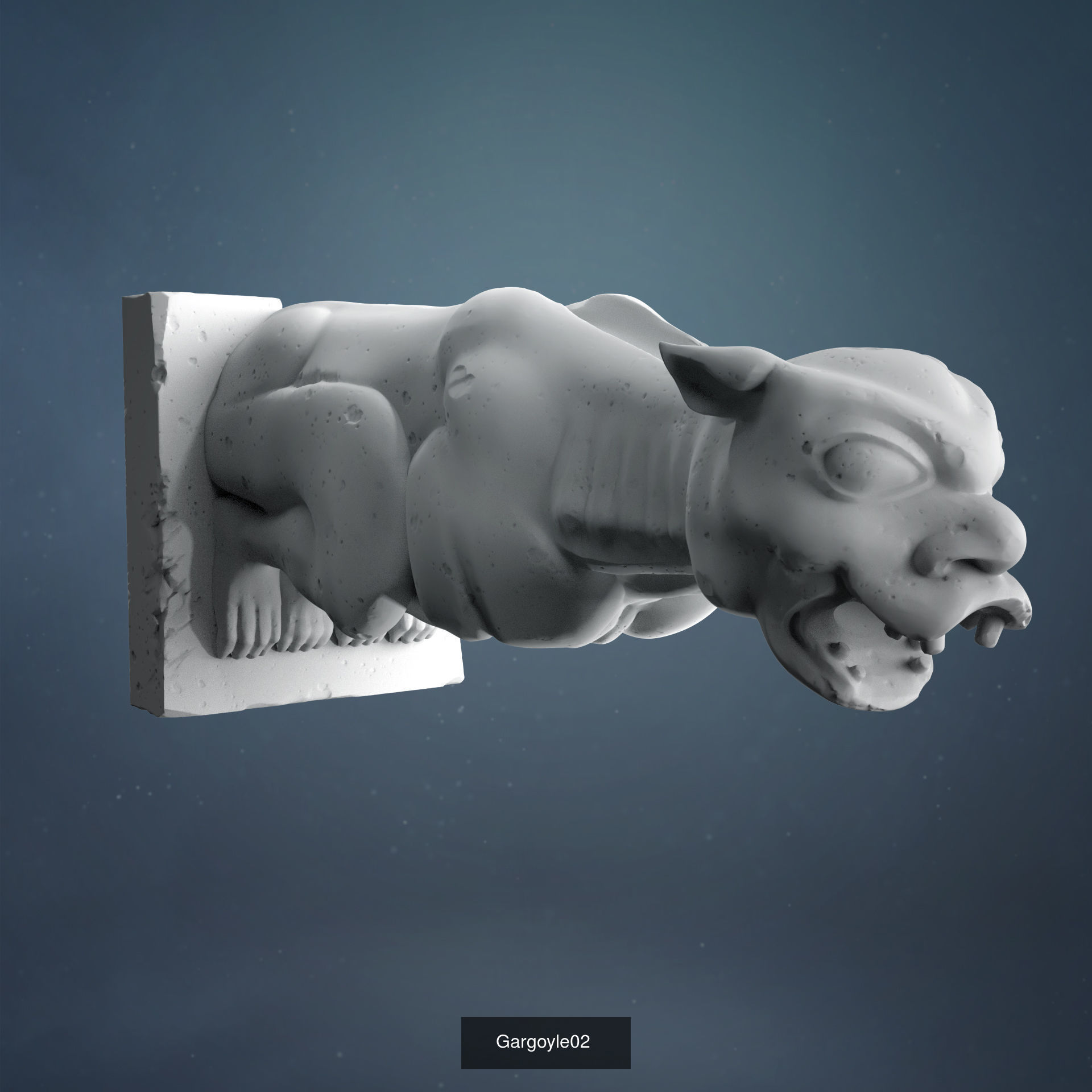 Gargoyles 3D Print Collection _2