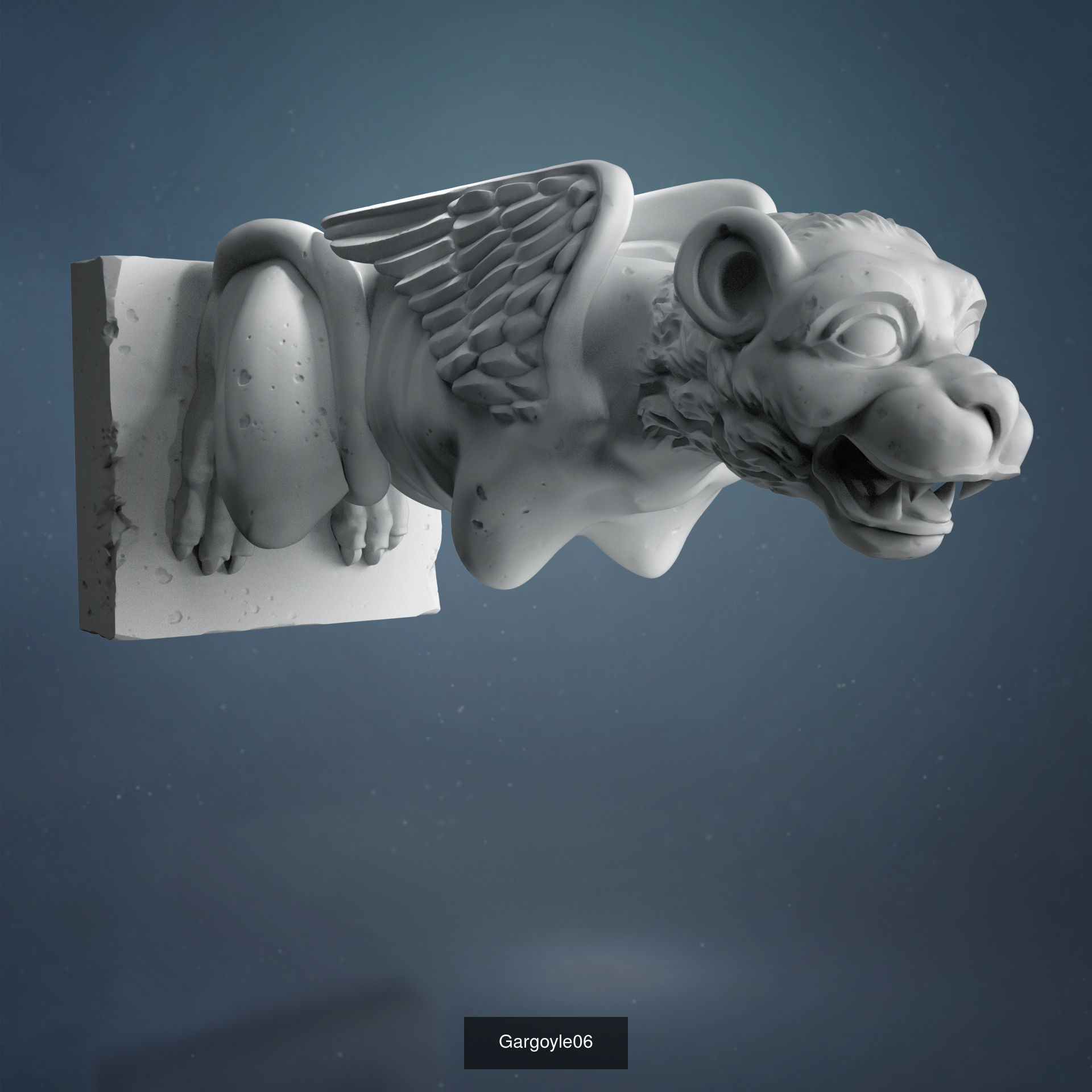 Gargoyles 3D Print Collection _6
