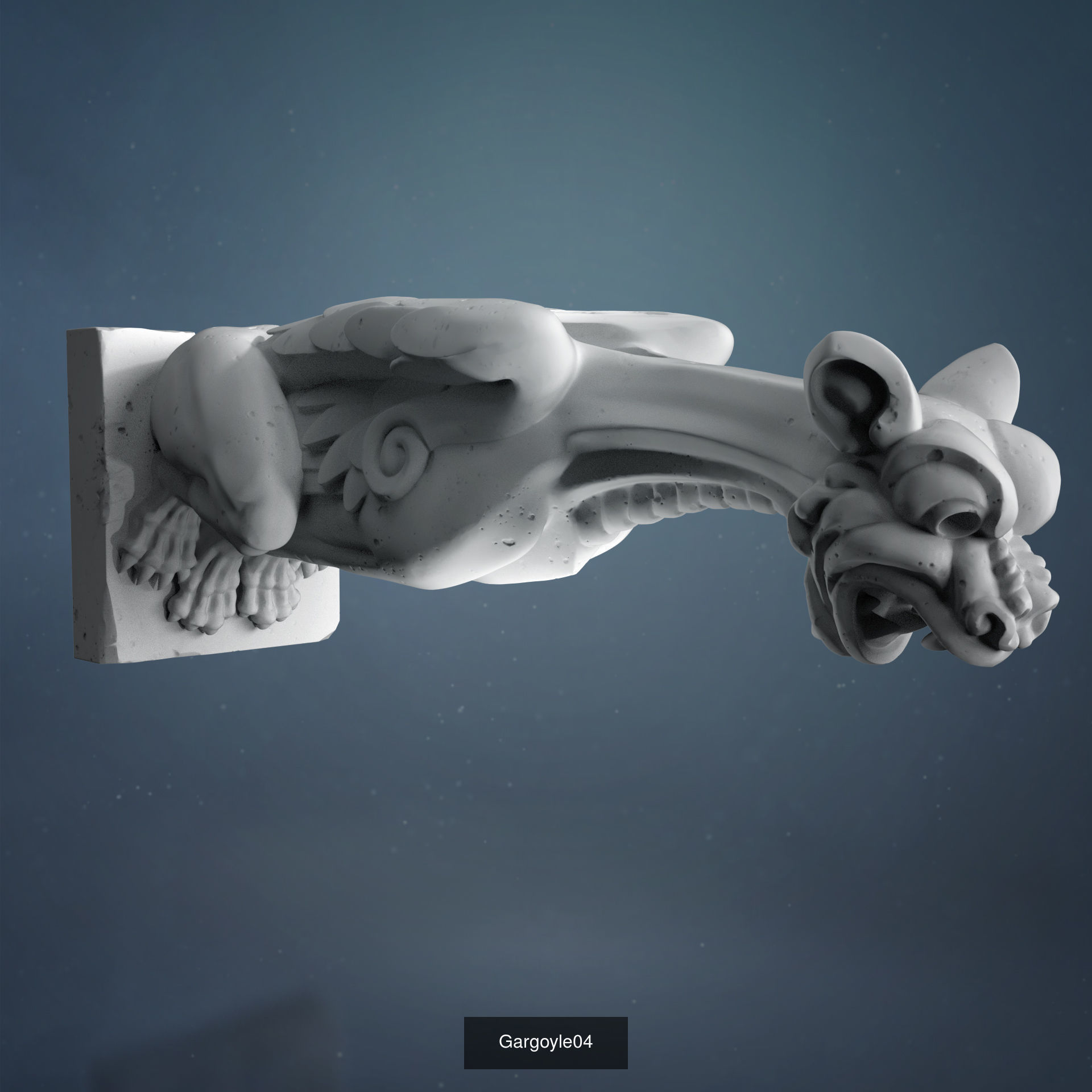 Gargoyles 3D Print Collection _4