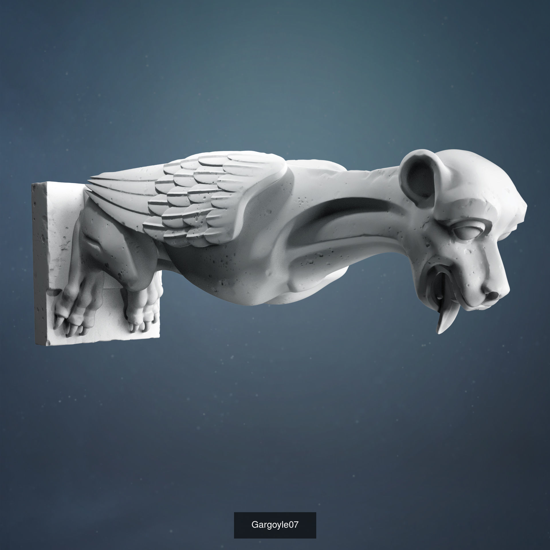 Gargoyles 3D Print Collection _7