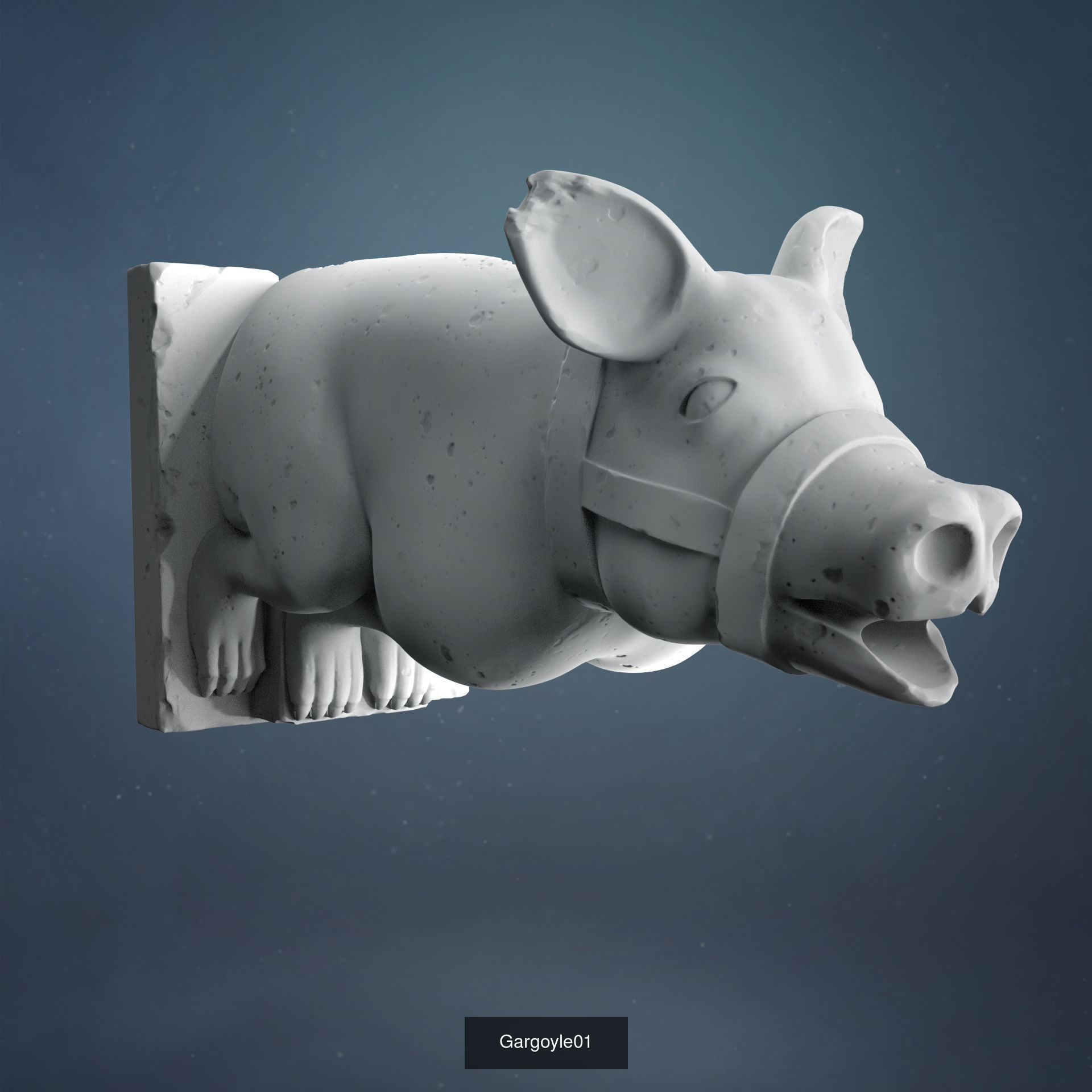 Gargoyles 3D Print Collection _1