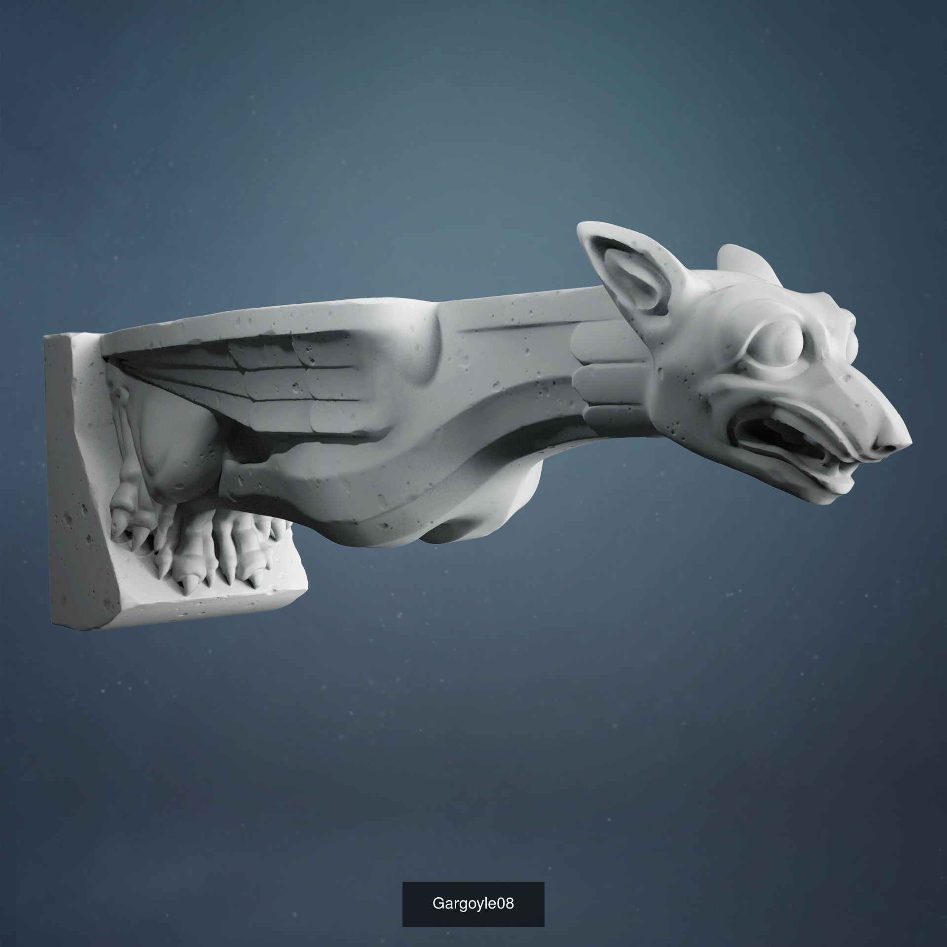 Gargoyles 3D Print Collection _8