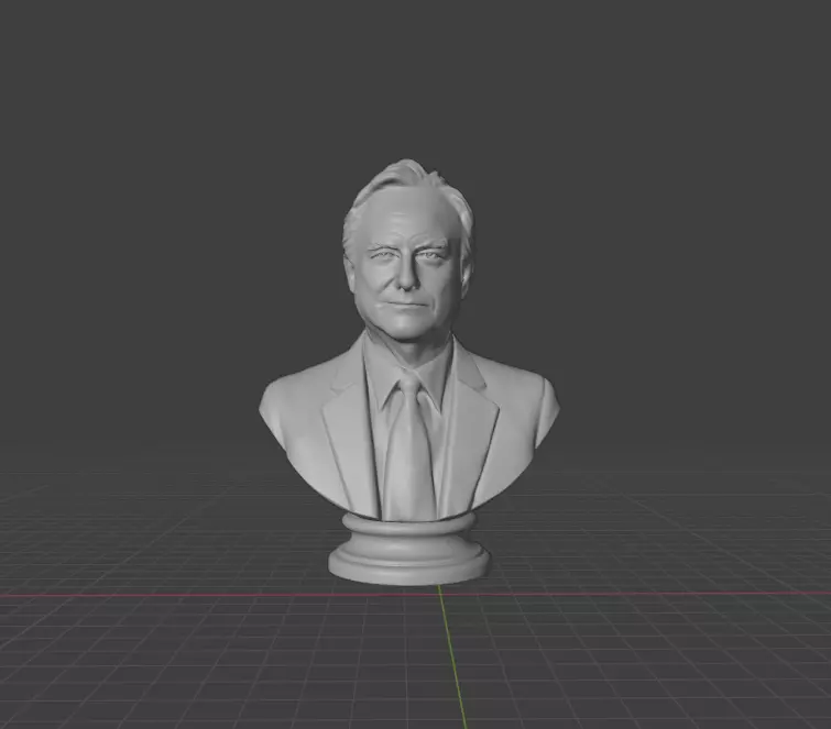 Richard Dawkins 3D print model
