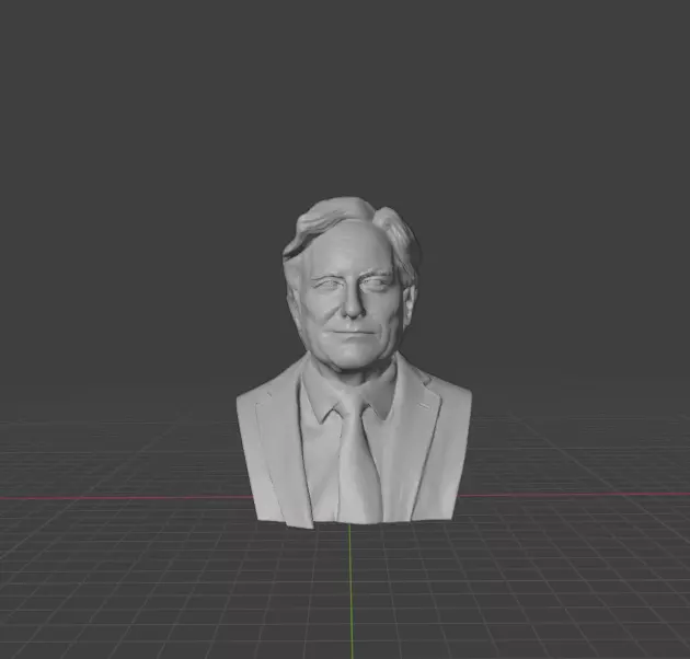 Richard Dawkins 3D print model