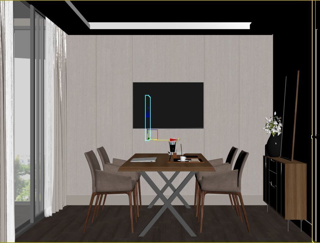 Home Office Free 3D model_4