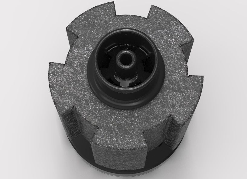 Foam Filter For Aquarium 3D print model_42