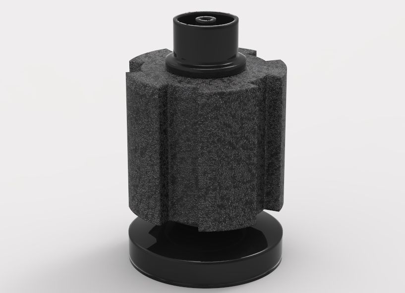 Foam Filter For Aquarium 3D print model_8