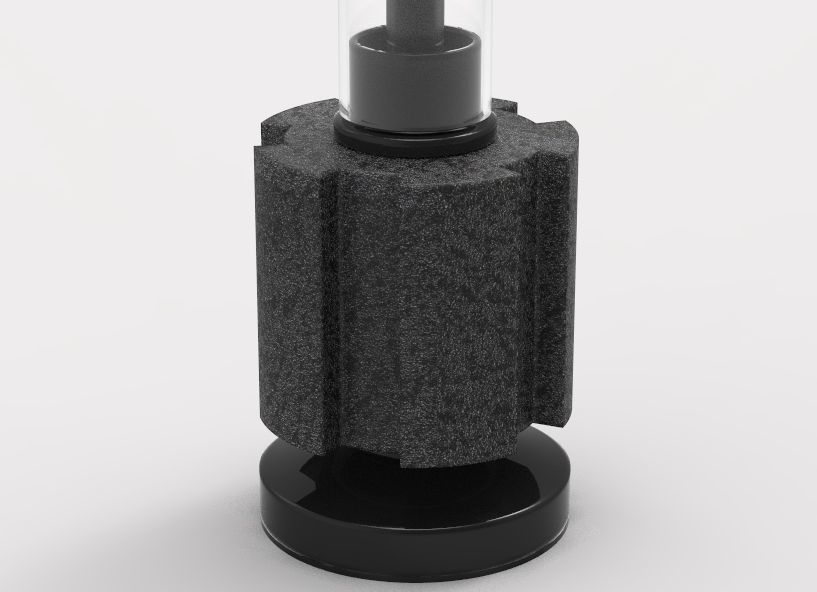 Foam Filter For Aquarium 3D print model_10