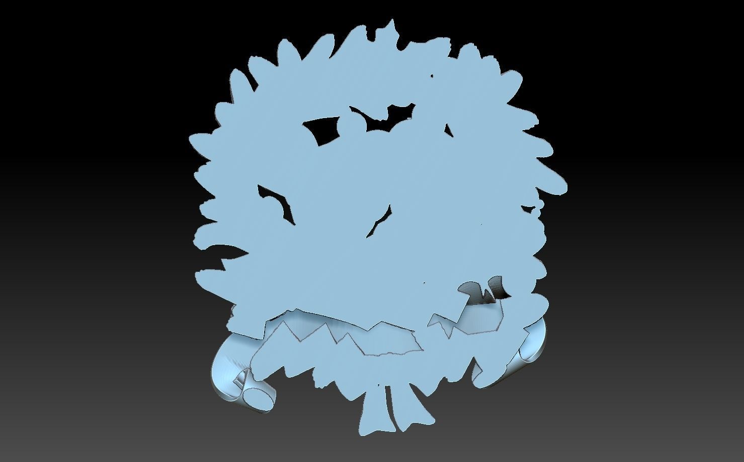 Season greetings  3D print model_2