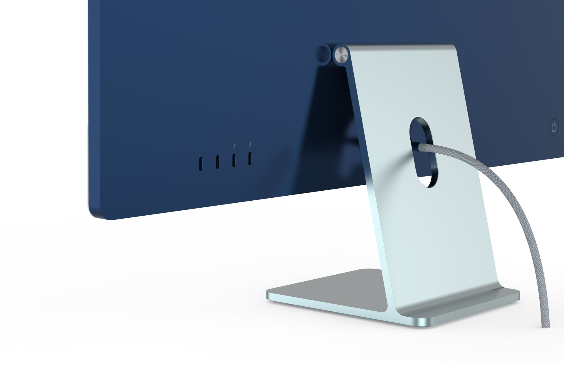 Apple iMac 2023 All Colors 3D model_15