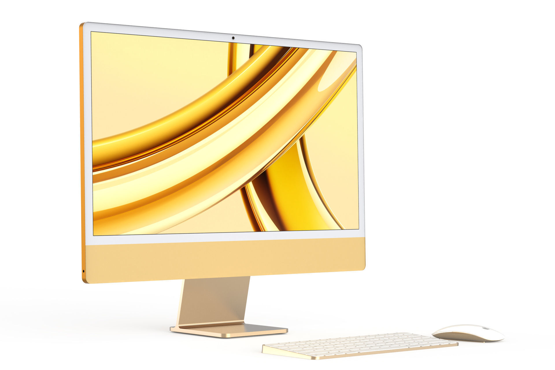 Apple iMac 2023 All Colors 3D model_13