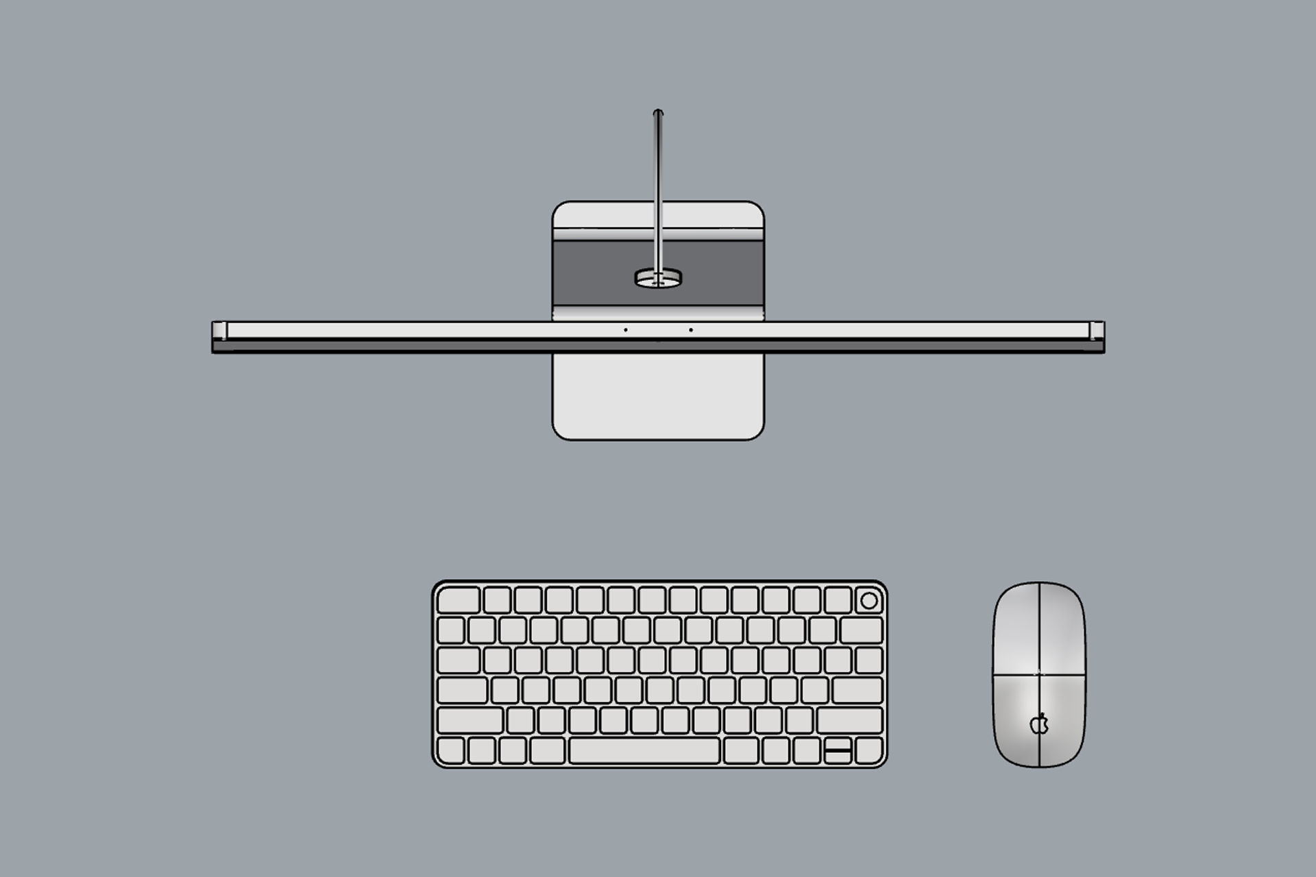 Apple iMac 2023 All Colors 3D model_19