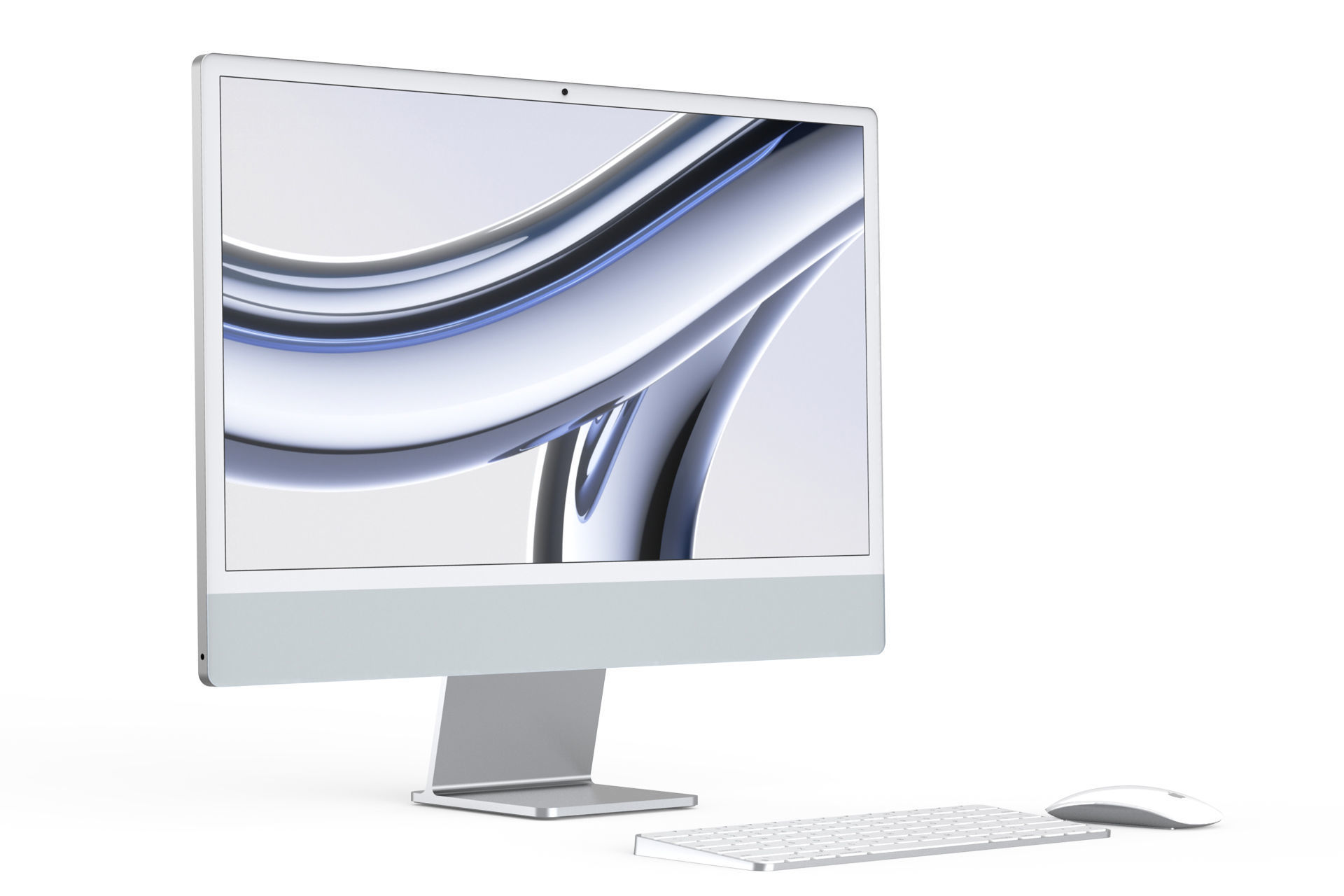 Apple iMac 2023 All Colors 3D model_12