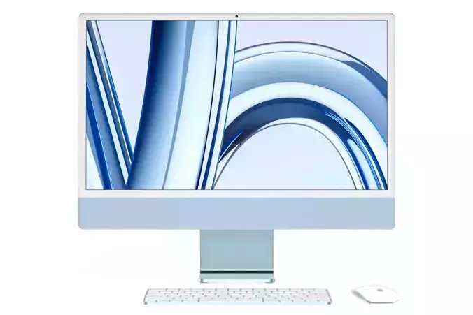Apple iMac 2023 All Colors 3D model
