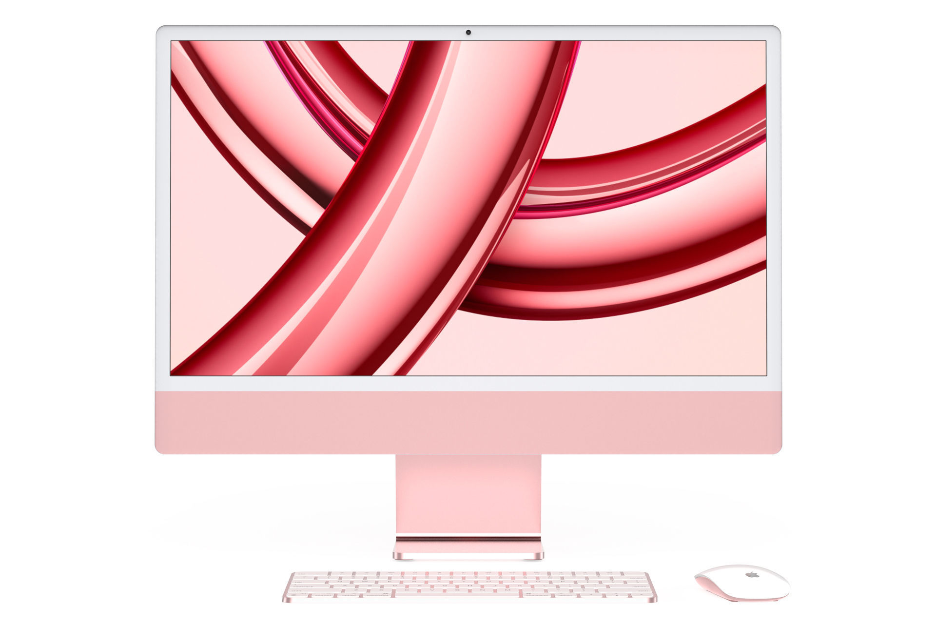 Apple iMac 2023 All Colors 3D model_1