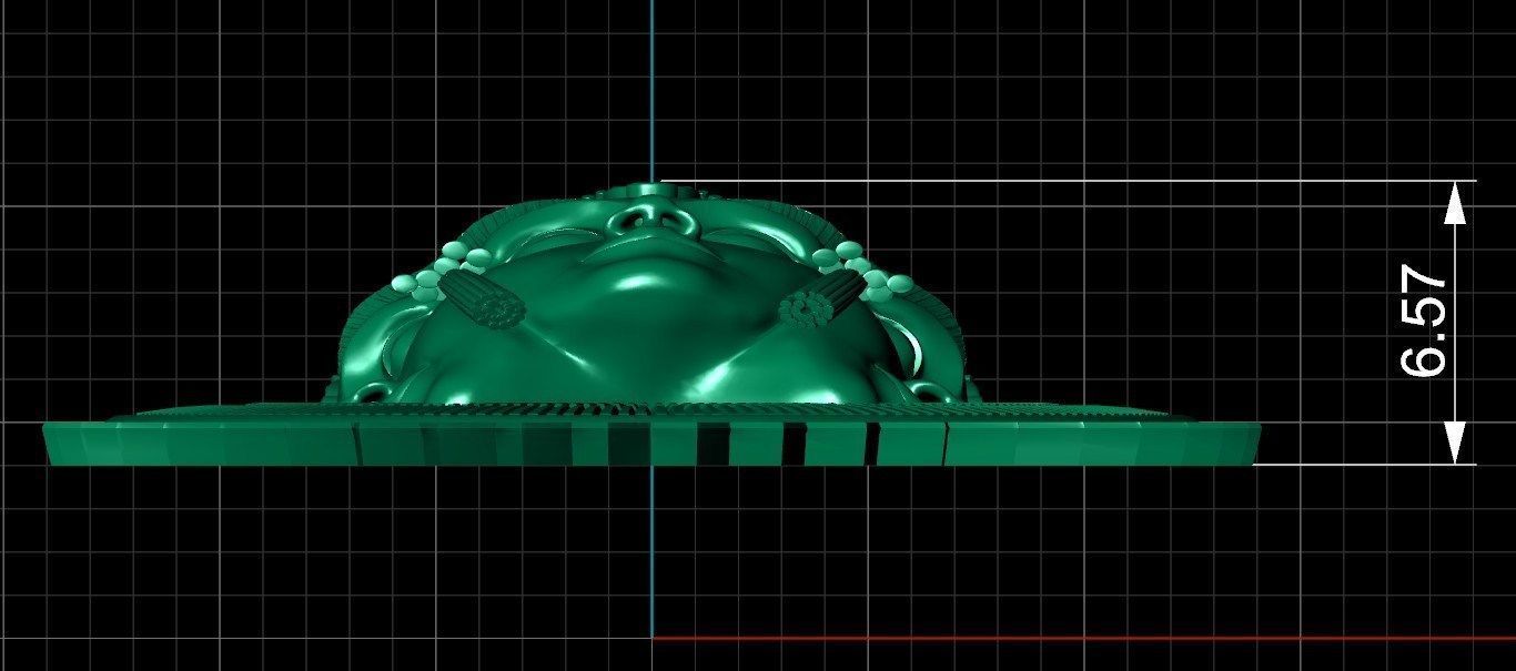 3D BRAHMA PENDANT 3D print model_6