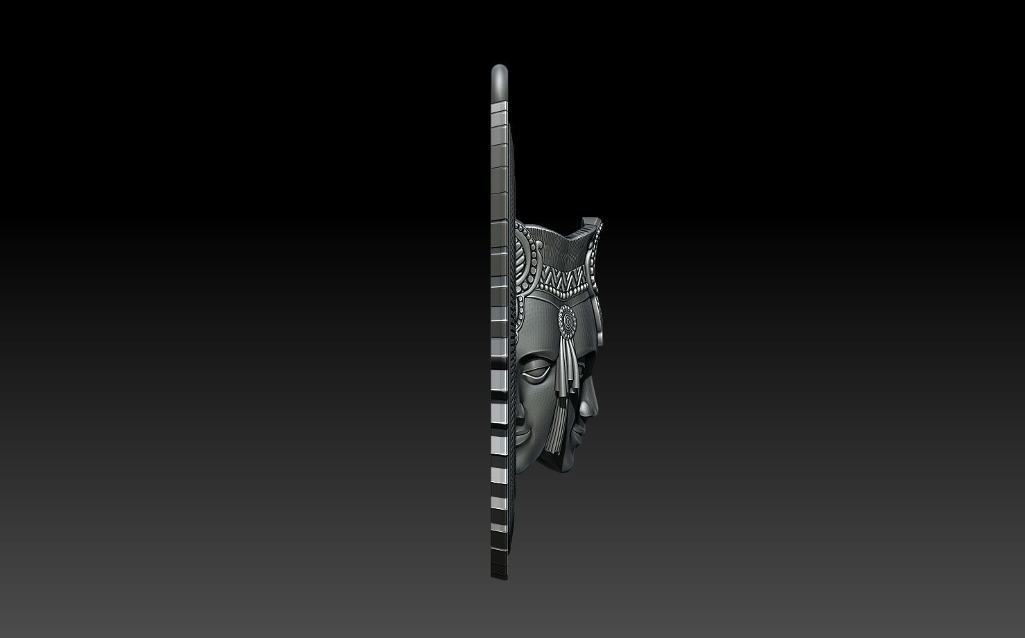 3D BRAHMA PENDANT 3D print model_3