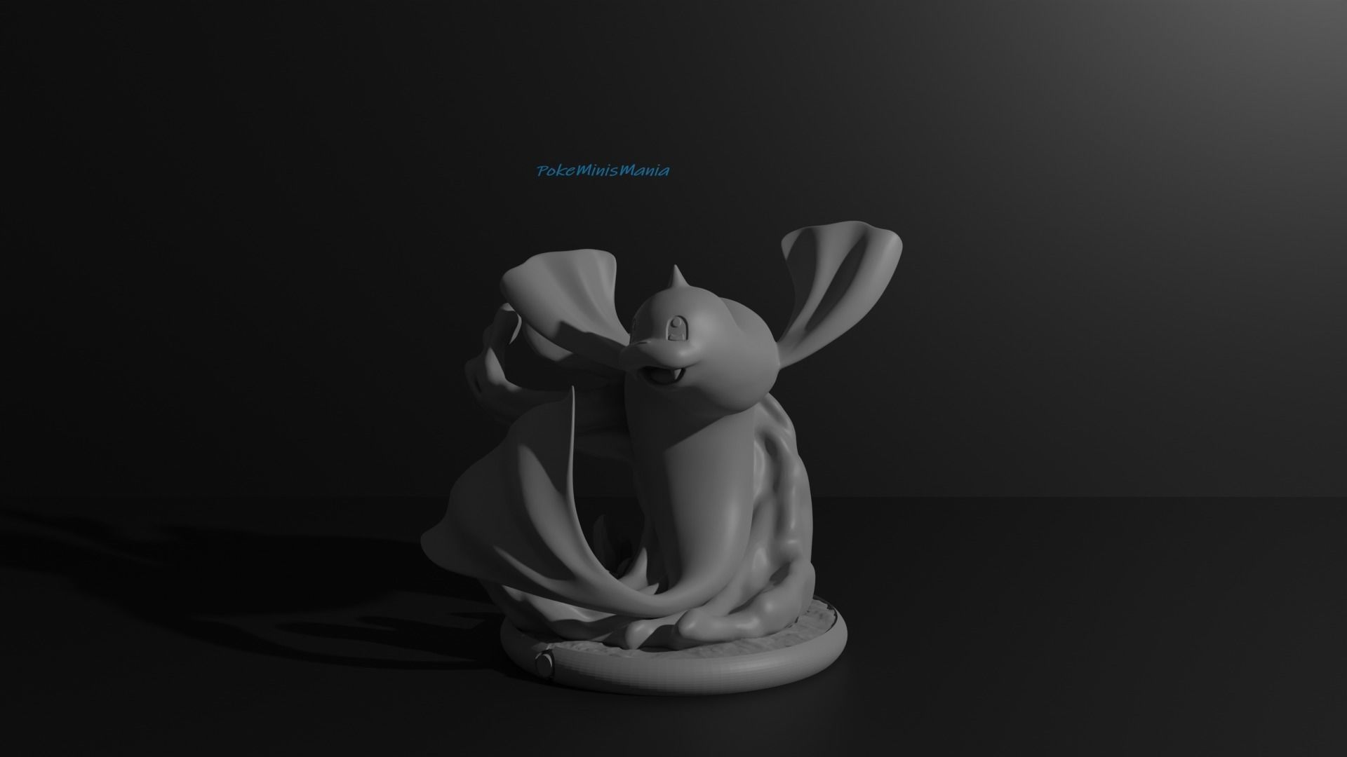 Seel and Dewgong presupported pokemon 3D print model 3D print model_14