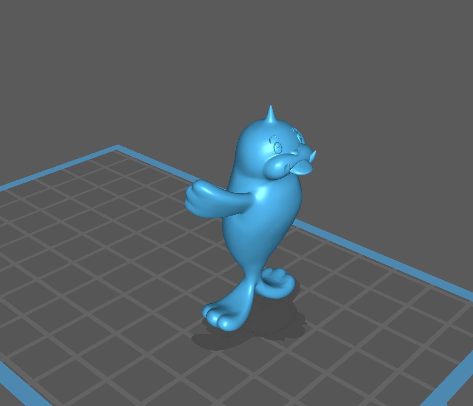 Seel and Dewgong presupported pokemon 3D print model 3D print model_19