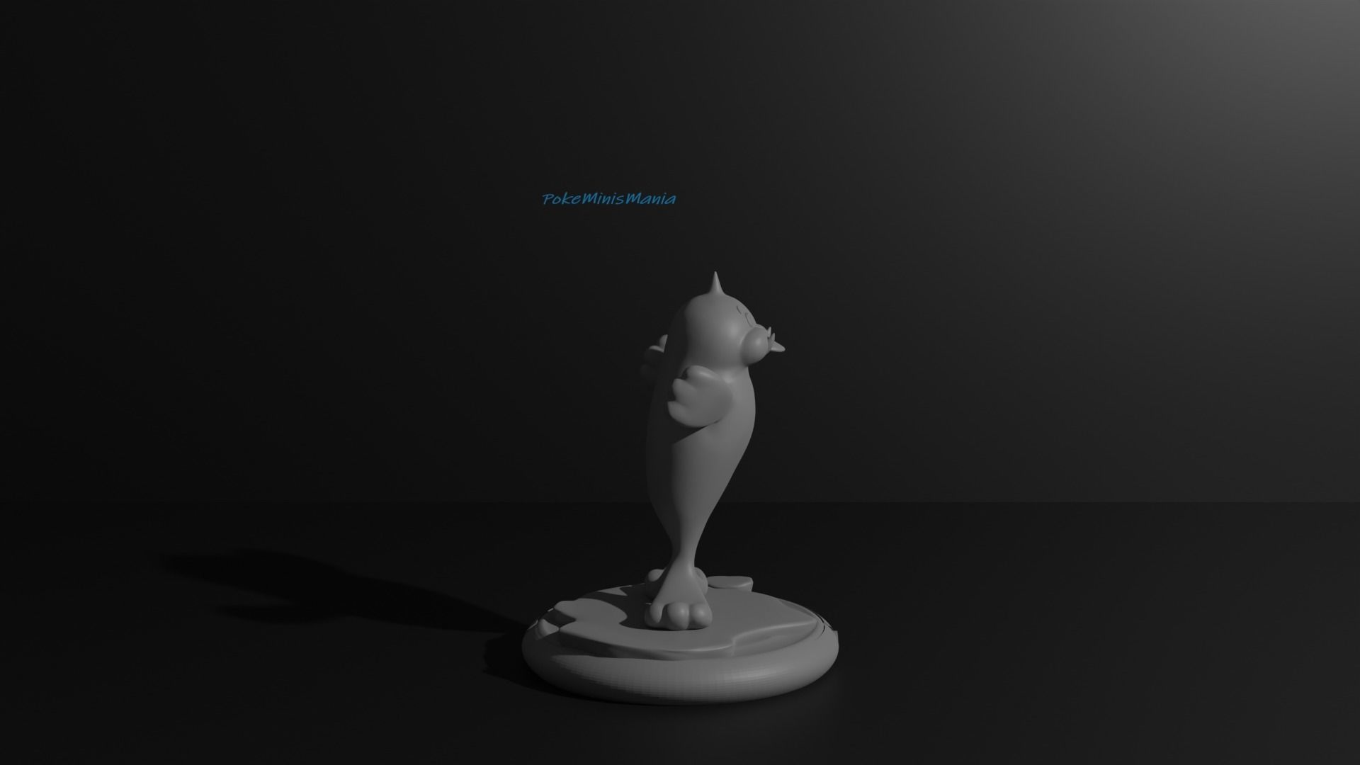 Seel and Dewgong presupported pokemon 3D print model 3D print model_11