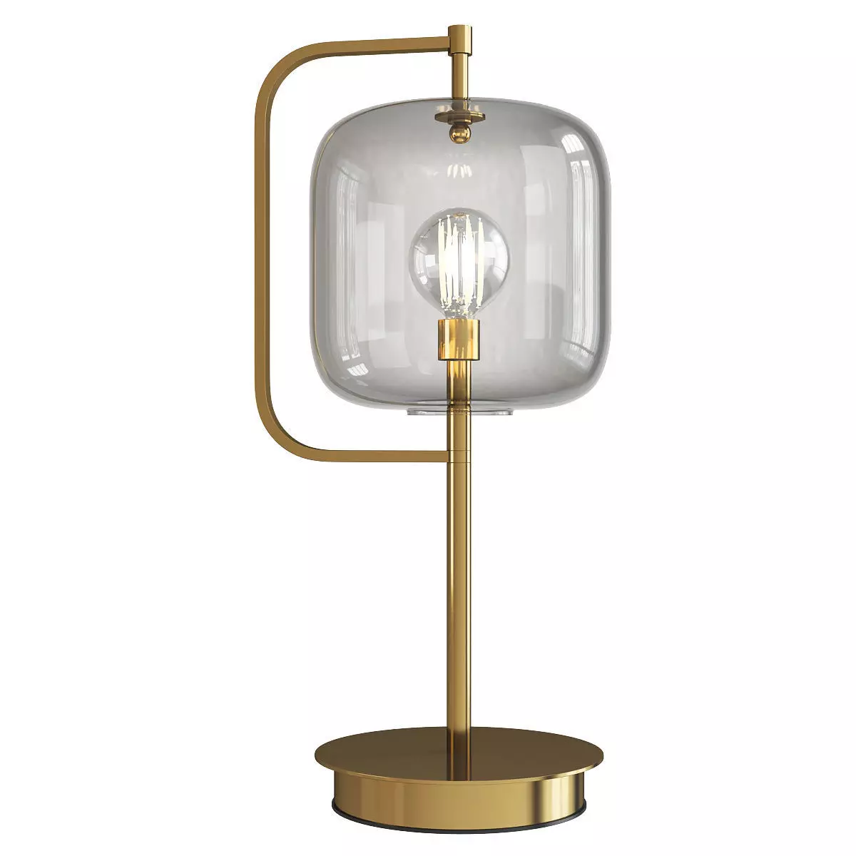 Cyan Design Isotope Table Lamp Low-poly 3D model_0