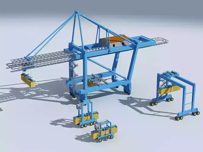 Port equipment crane gantry crane