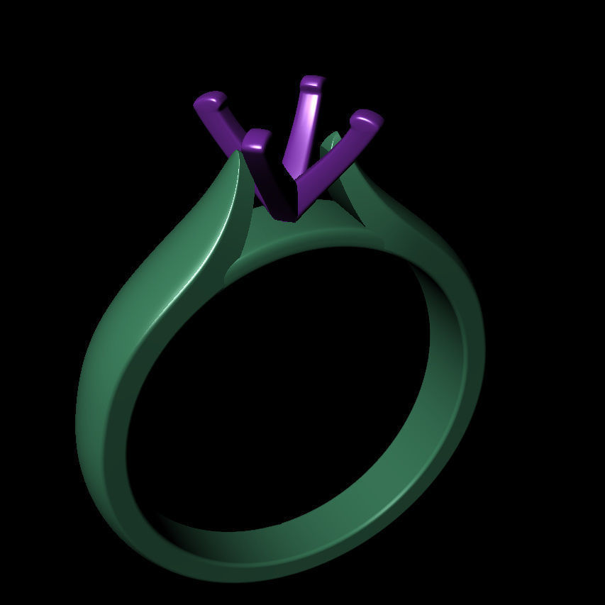 Round 0-75-CT Quarter Round Profile Shank Width 2-90mm 3D print model_6